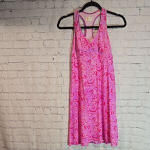Spunk Pink Racerback Dress Size M